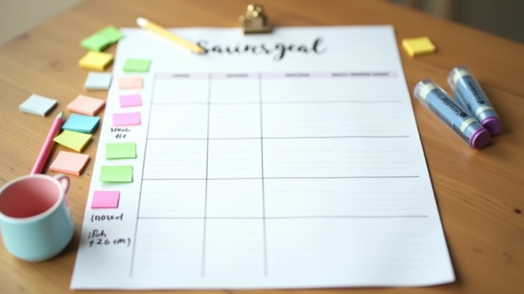 Multiple financial goal milestones displayed on a visual progress board with different colored sections