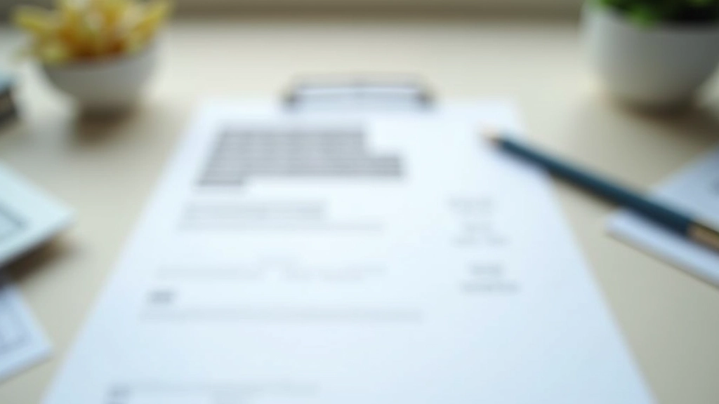 ISA savings account information with investment certificate and financial planning documents